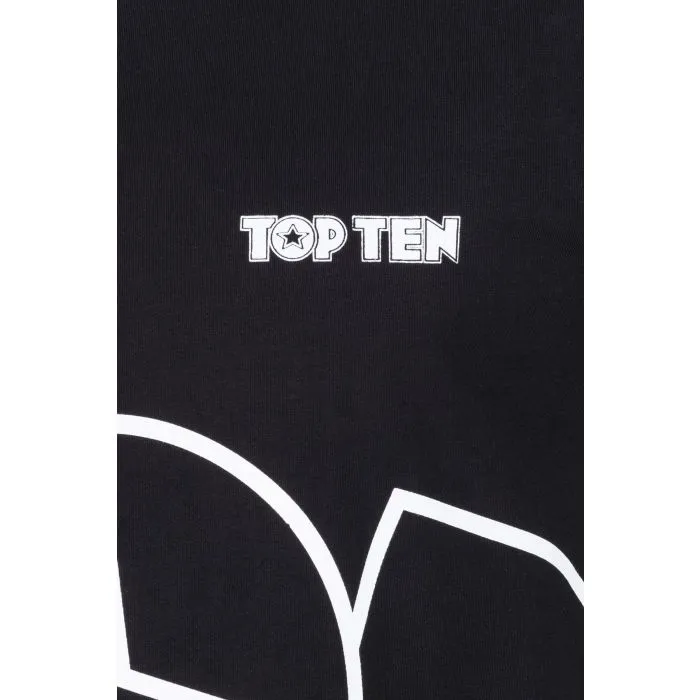 TOP TEN Climax t-shirt fitness in cotone elasticizzato