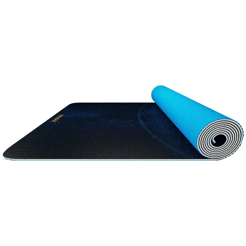 RDX D9 Iris Tappetino Yoga 6mm PVC Blu