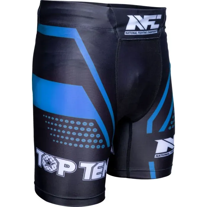 Top Ten MMA NFC short tights compressione elastane