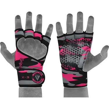 RDX X3 Prese Palestra Donna Rosa Antiscivolo