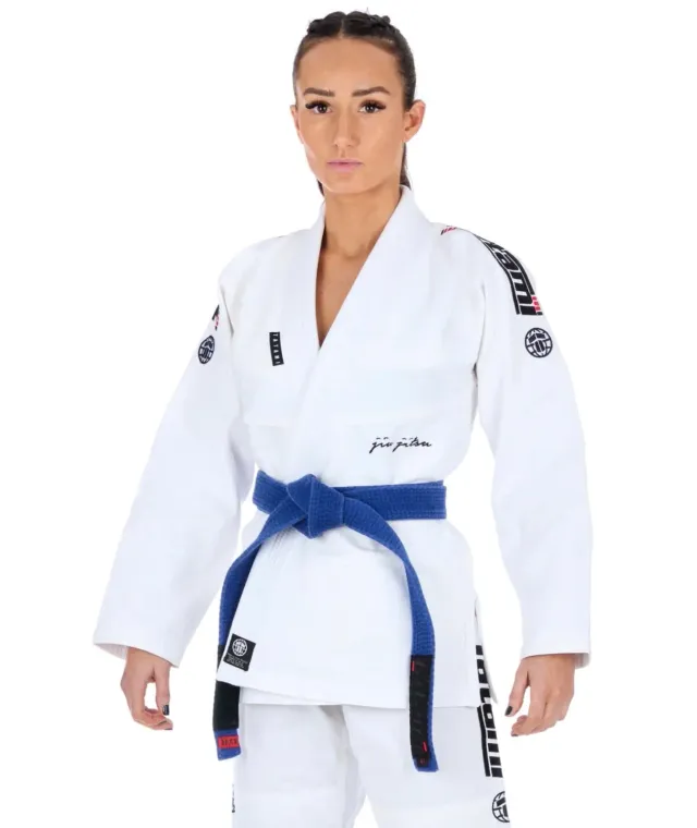 Tatami Elements Superlite Kimono Donna Bianco F2 leggero
