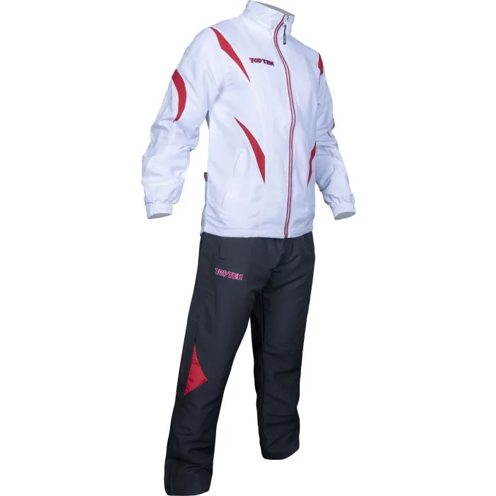 TOP TEN Qualità Premium tuta pantaloni neri poliestere