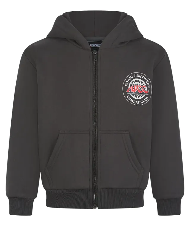 Tatami Fightwear ADCC felpa zip bambino grigia oversize