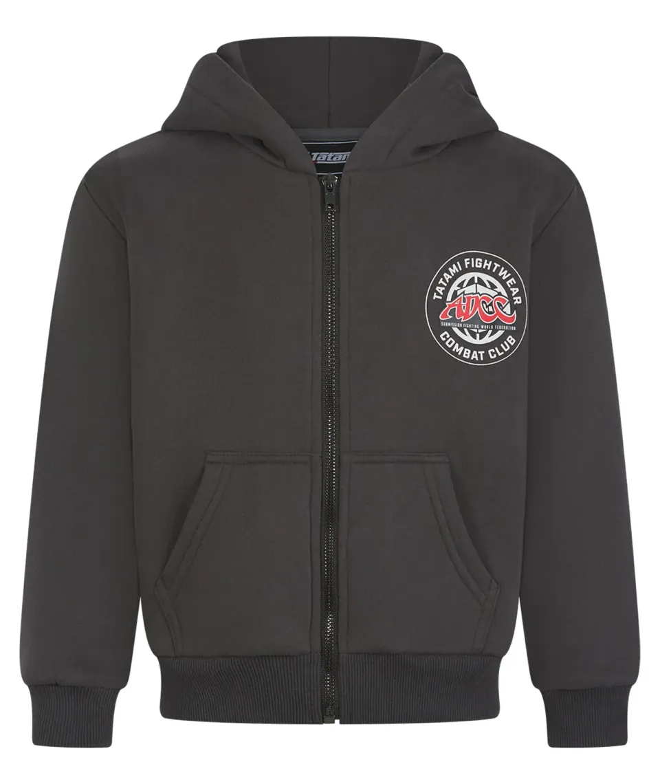 Tatami Fightwear ADCC felpa zip bambino grigia oversize