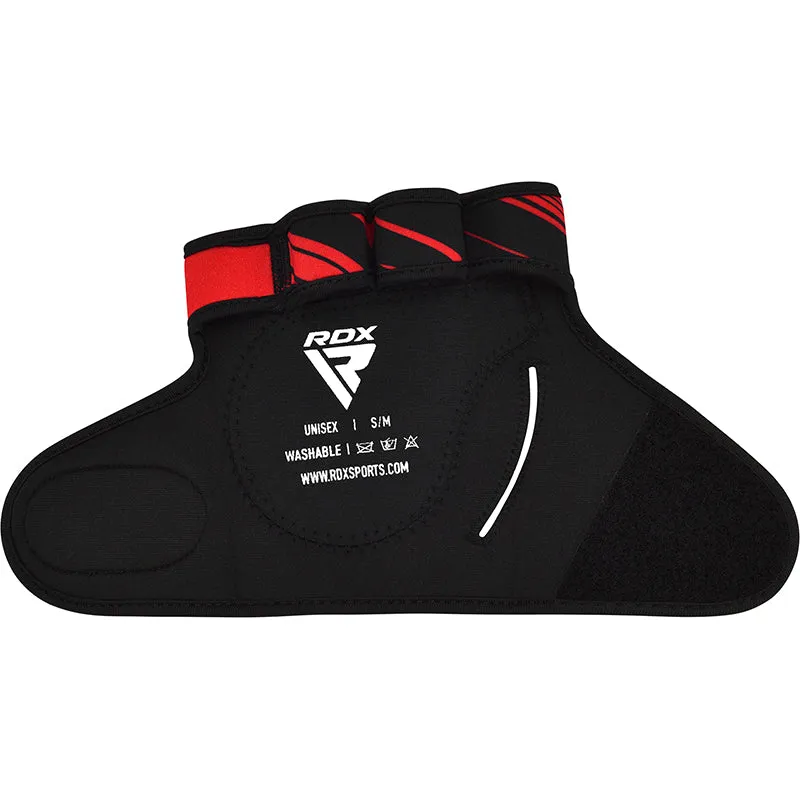 RDX R1 Prese Palestra Neoprene Rosse Grip Silicone