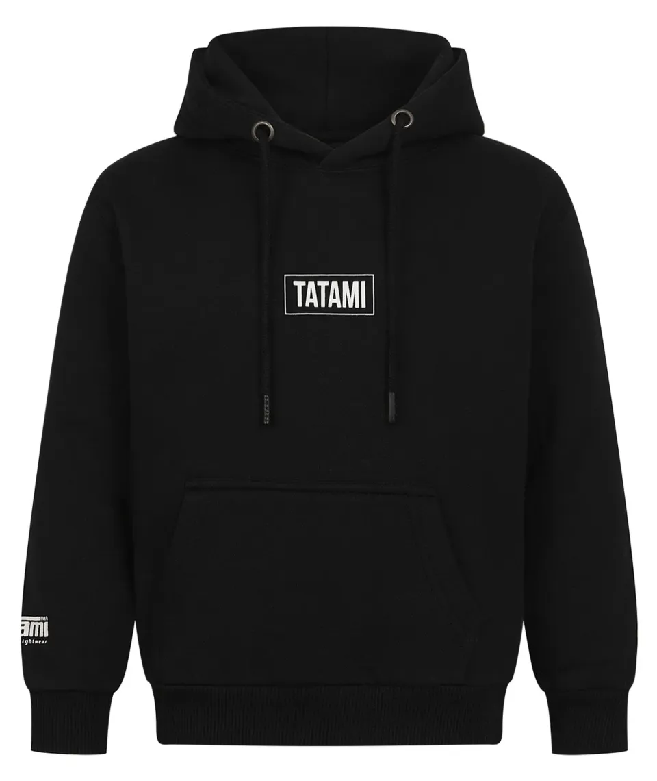 Tatami Fightwear Icon felpa bambino cappuccio nero