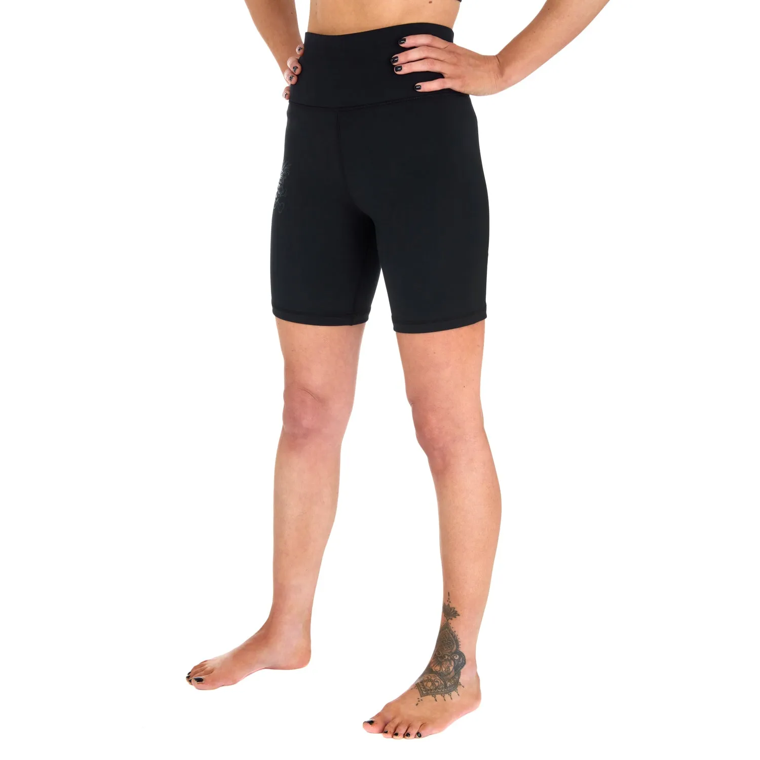 Tatami Fightwear REORG Pineapple shorts donna neri coprenti