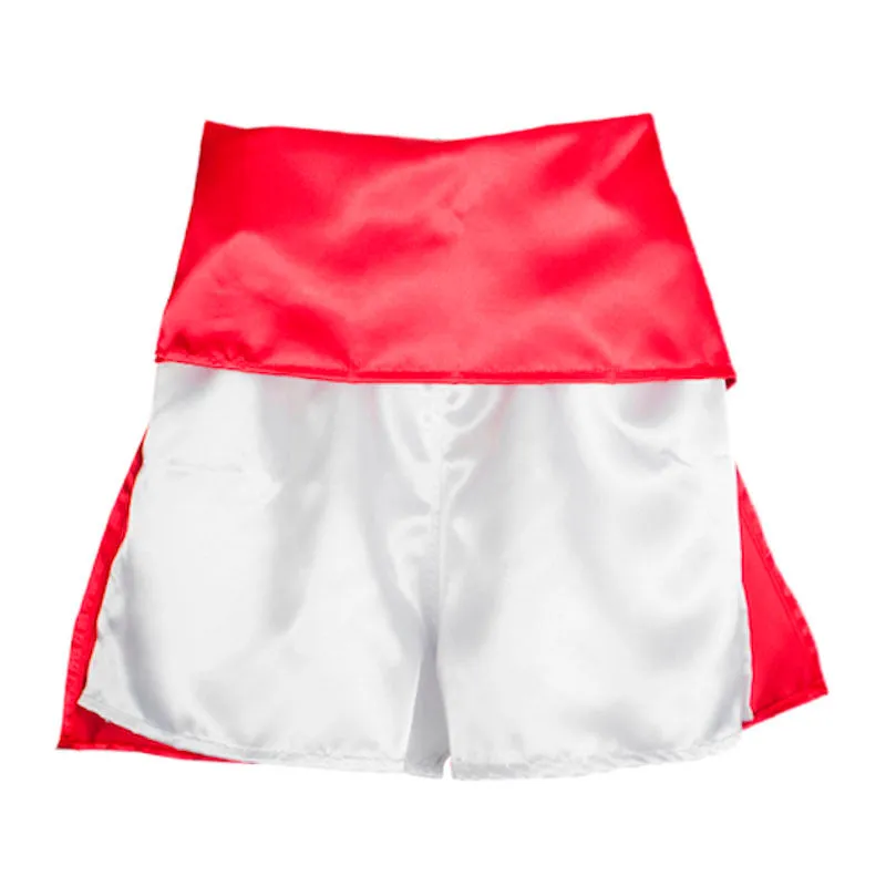 Cleto Reyes Professional gonna-short boxe donna rosso-bianco