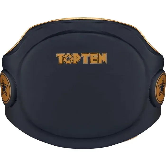 TOP TEN Belly Corazza Addominale Nero-Oro