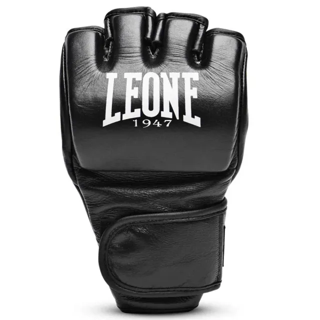 Leone 1947 Bellator GP115 Guanti MMA Nero S pelle bovino