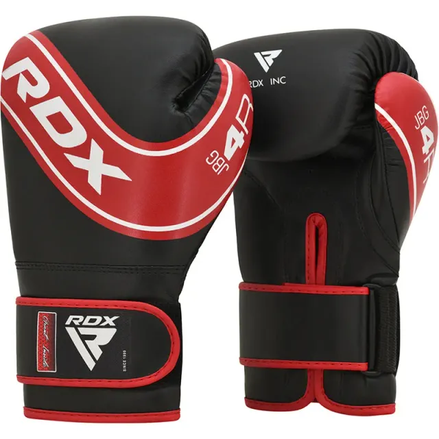 RDX 4B Robo guanti boxe bambini pelle anti-pollice