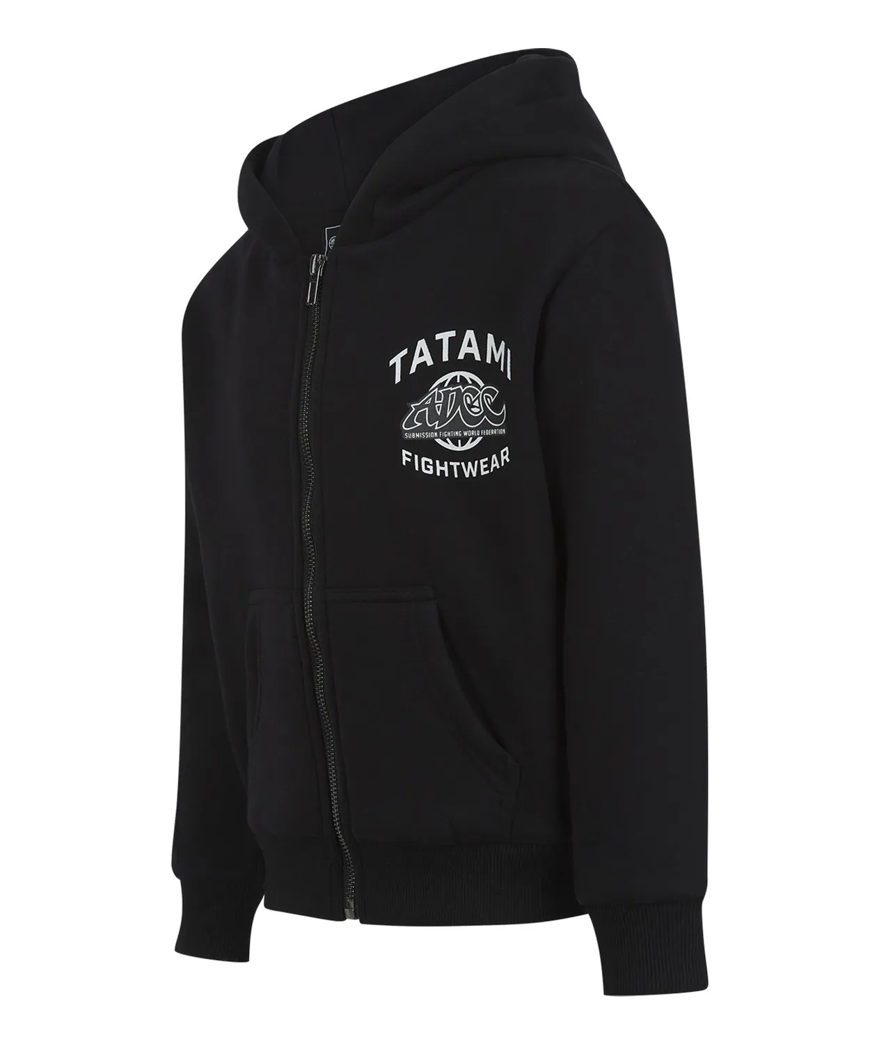 Tatami X ADCC Felpa Zip Bambino Nera Oversize