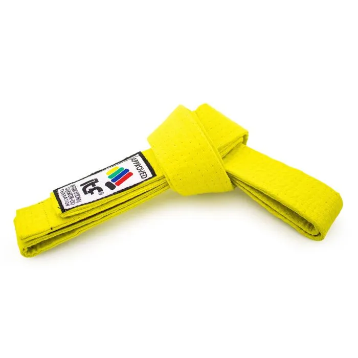 TOP TEN Point Fighter cintura taekwondo cotone colorata
