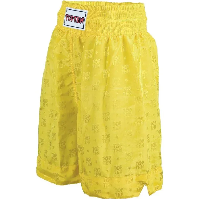 Top Ten Simple Stripe shorts boxe poliestere leggero