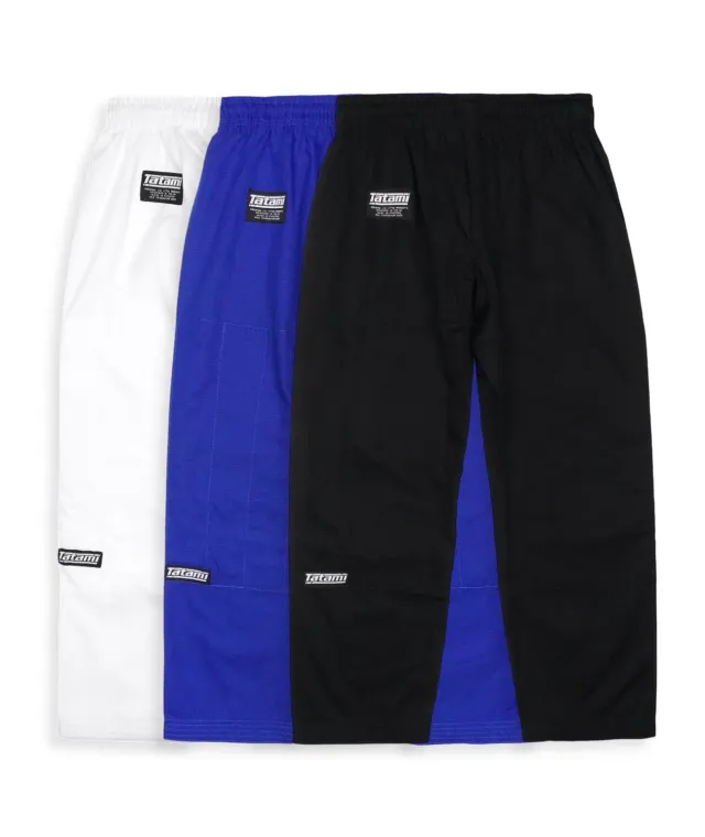 Tatami Ripstop pantaloni kimono BJJ bambino neri M1 leggeri