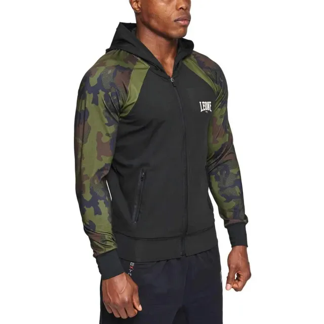 Leone1947 ABX309 felpa tuta unisex camo con cappuccio