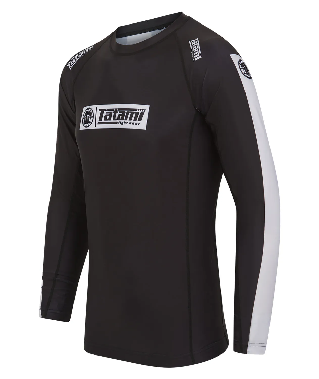 Tatami Fightwear IBJJF Ranked rash guard maniche lunghe nera
