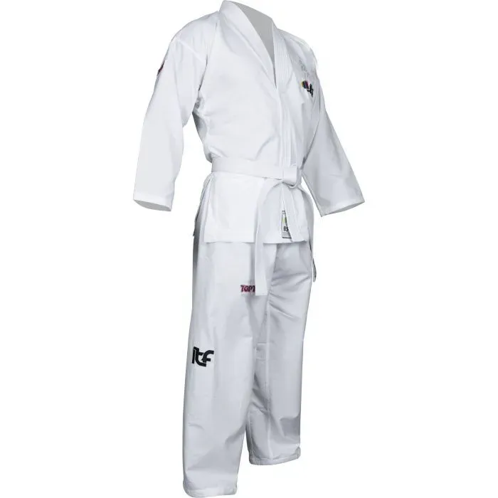 TOP TEN Diamond dobok taekwondo ITF approvato