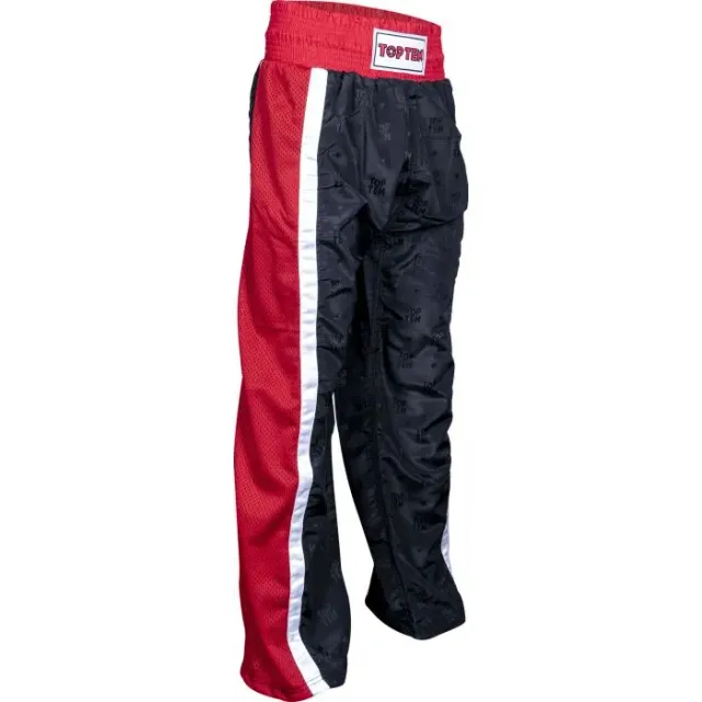 TOP TEN Mesh Pantaloni Kickboxing Poliestere