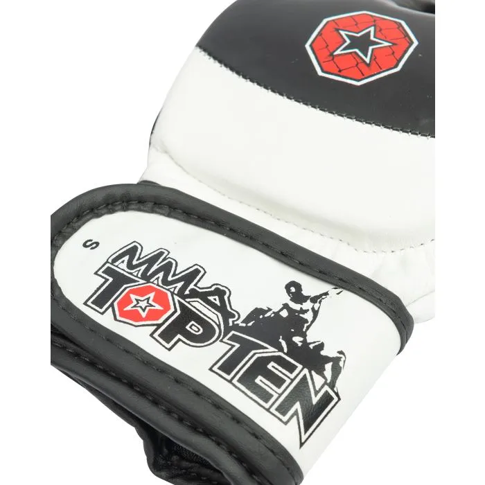 Top Ten Freefight guanti MMA pelle dita libere
