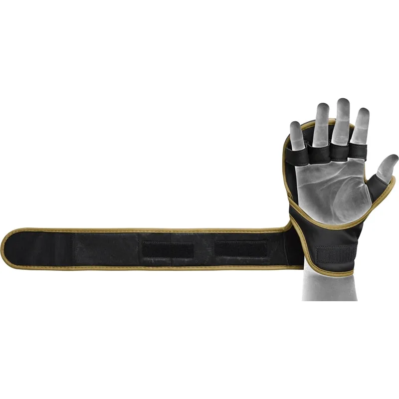 RDX F6 Kara guanti MMA 7oz approvati FIGMMA sparring