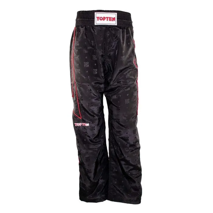 TOP TEN Prism pantaloni kickboxing 100% poliestere