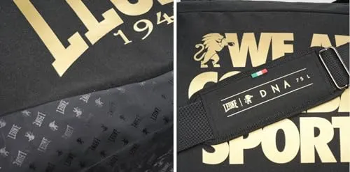 Leone1947 DNA Duffel borsone Nero tracolla
