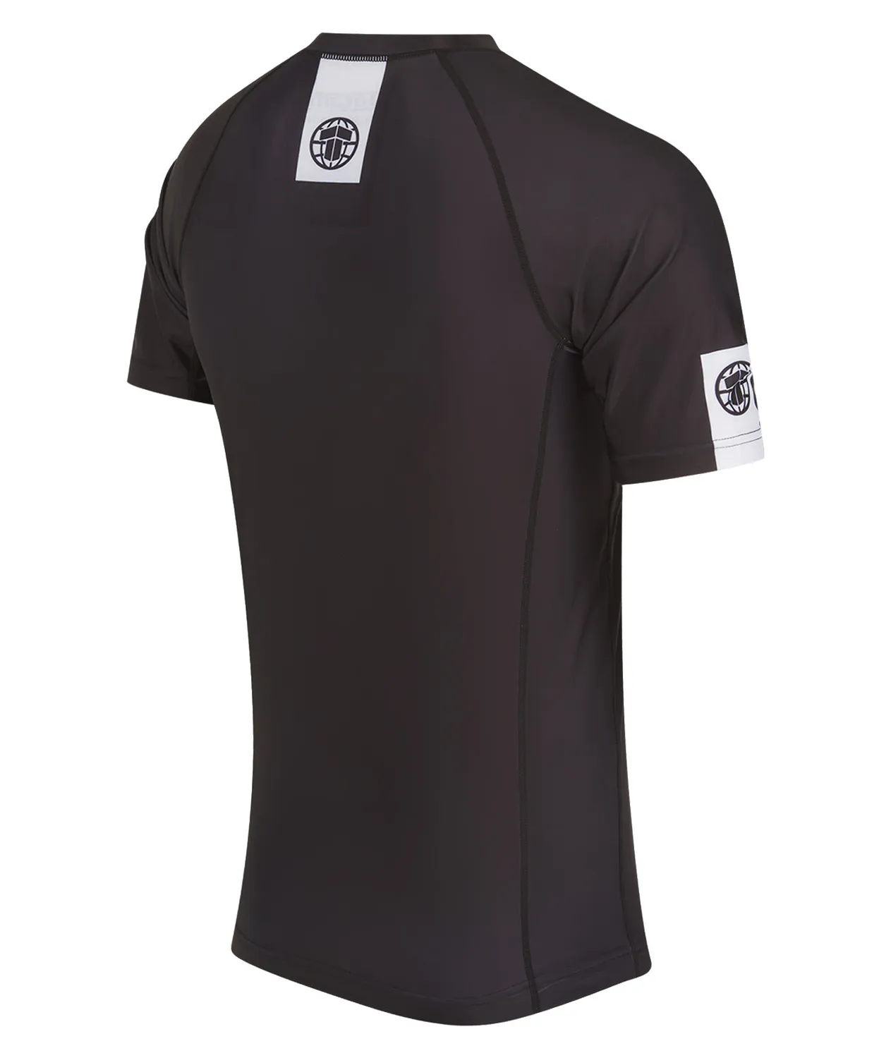Tatami IBJJF Ranked Rash Guard Manica Corta Nera L IBJJF