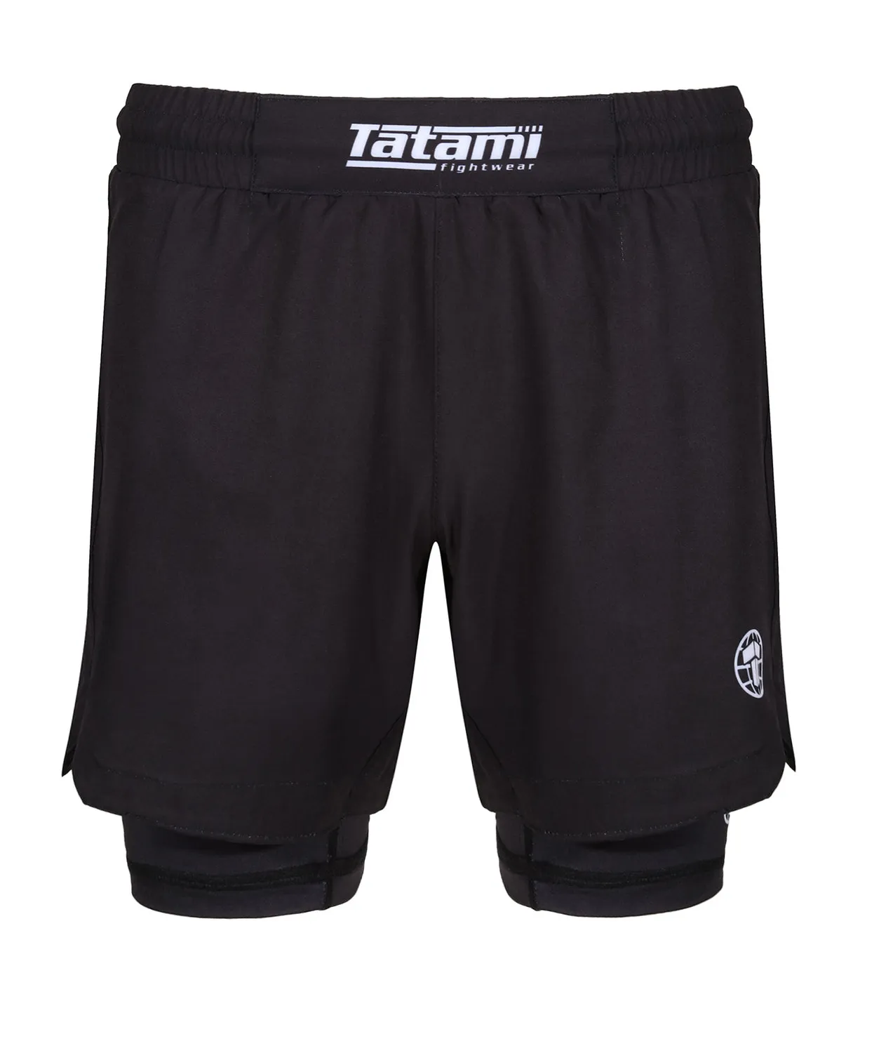 Tatami Dual Layer shorts grappling uomo neri doppio strato