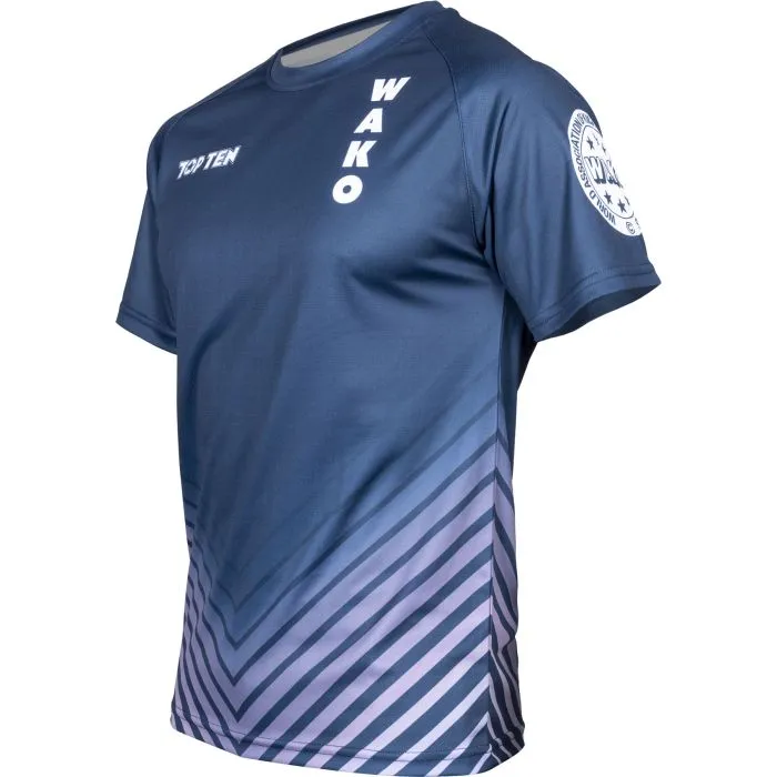 TOP TEN WAKO Rail t-shirt poliestere