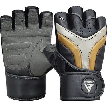 RDX T17 Aura Guanti Palestra Pelle Amara
