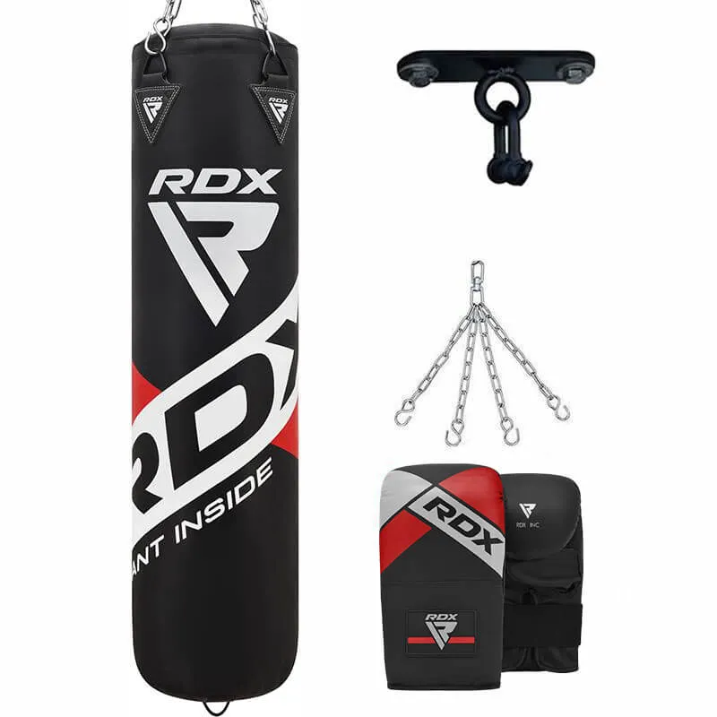 RDX F10B sacco boxe set 4in1 con guanti e gancio