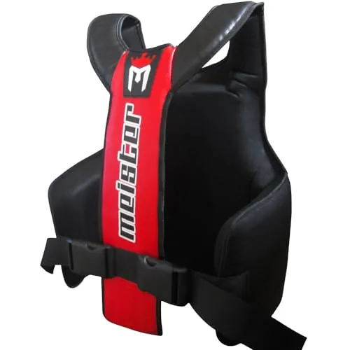 Meister Full Torso corpetto boxe nero gel petto addome