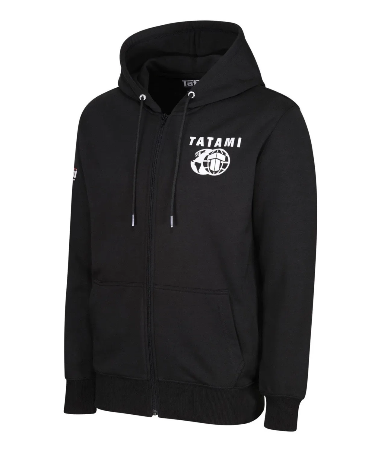 Tatami Raid Felpa Zip Uomo Nero L Cotone