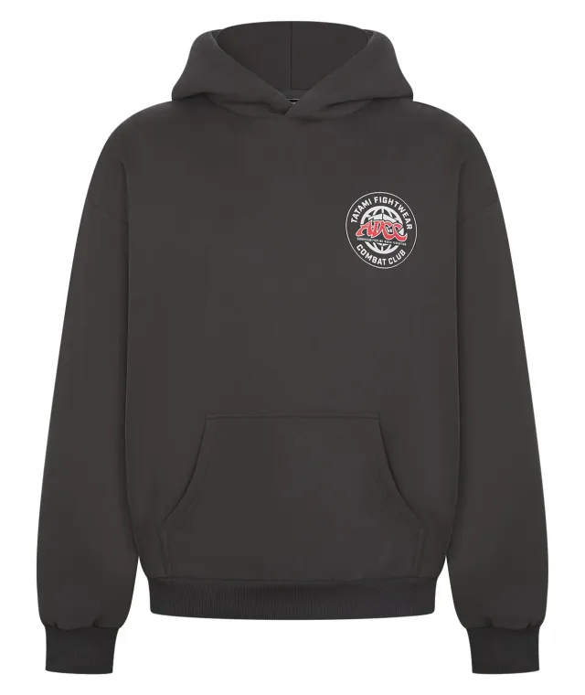 Tatami ADCC Combat Club Felpa Oversize Grigia Pesante