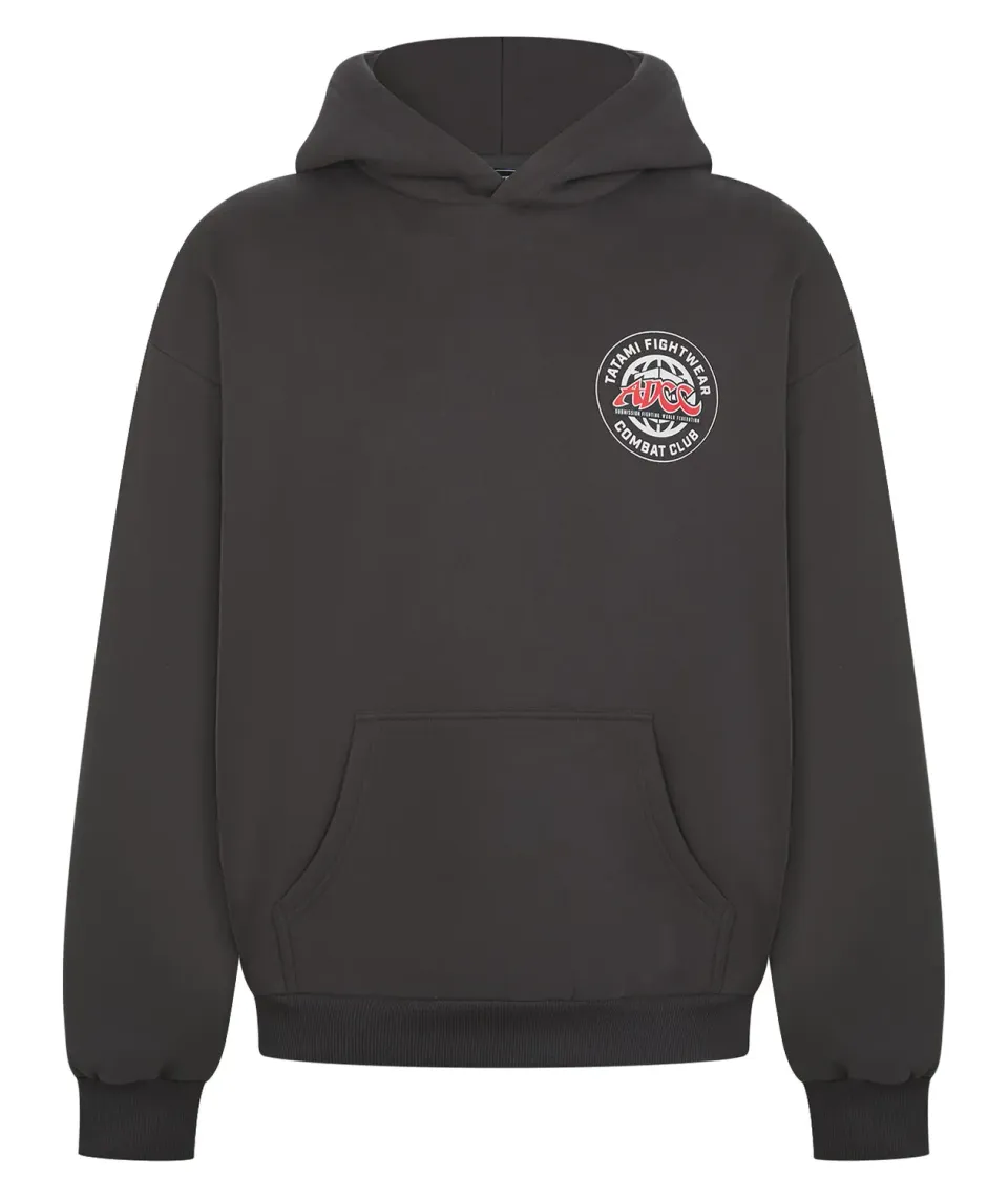 Tatami ADCC Combat Club Felpa Oversize Grigia Pesante