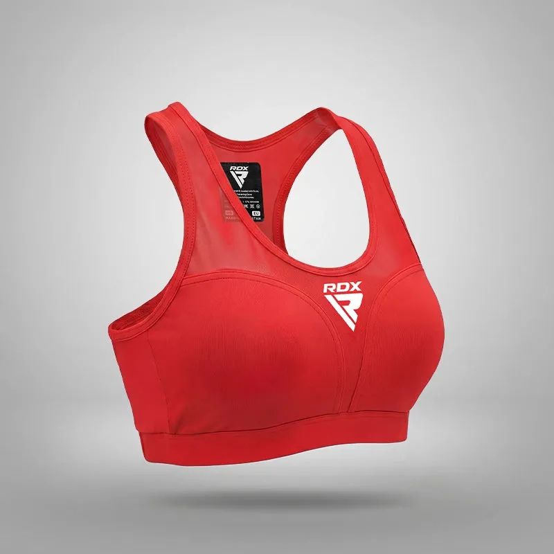 RDX Wako Approved Reggiseno Sportivo Nero Senza Cuciture