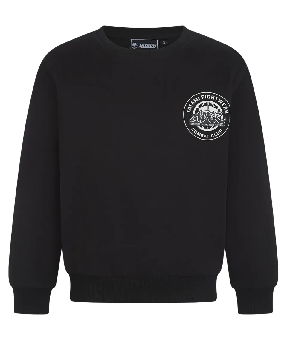 Tatami X ADCC Combat Club felpa bambino nera oversize pesante