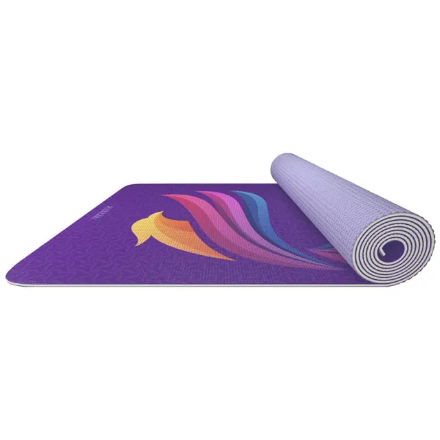 RDX D2 Iris Tappetino Yoga PVC 6 mm Viola