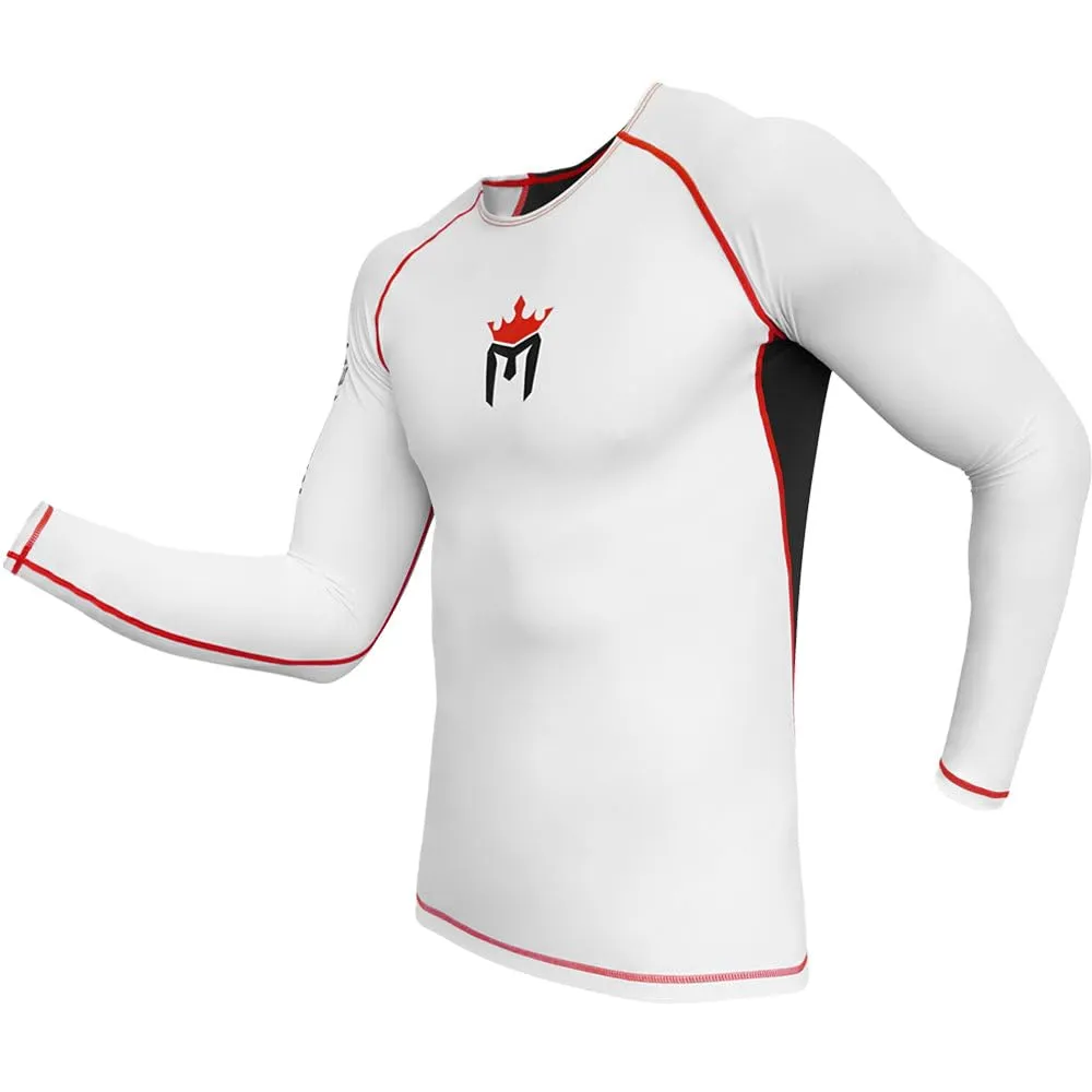 Meister MMA rashguard maniche lunghe nero-verde