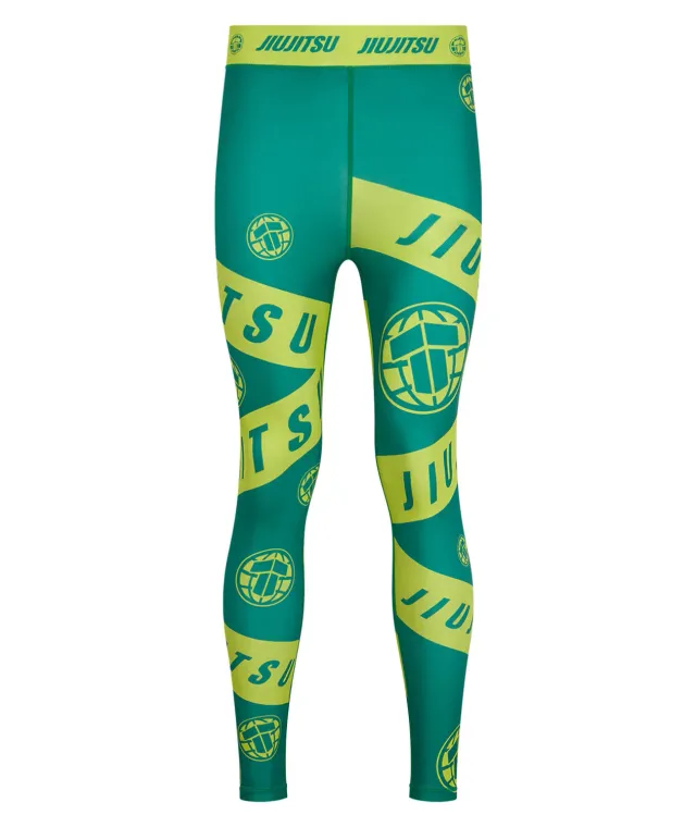 Tatami Helena spats uomo verde-giallo taped
