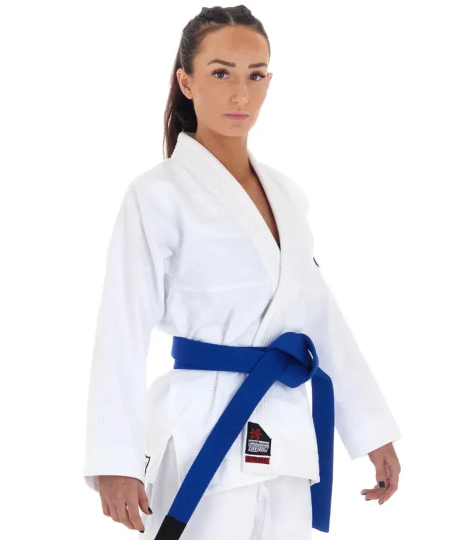 Tatami Hokori 2.0 kimono BJJ donna bianco leggero