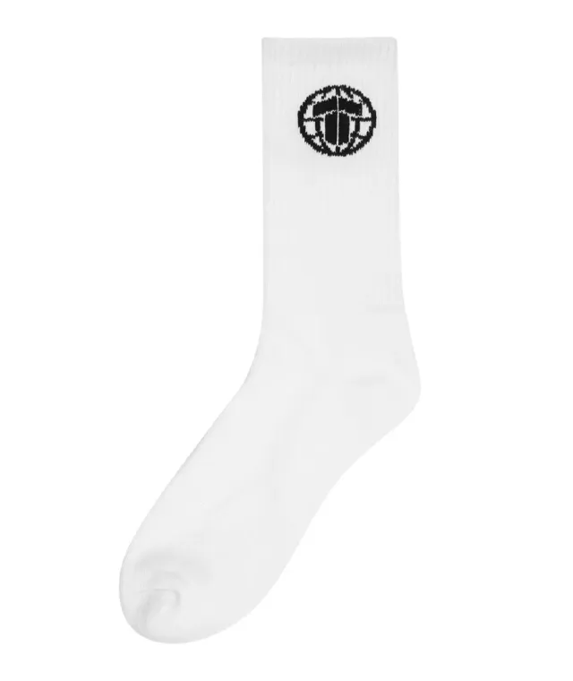 Tatami Fightwear Crew Calzini Bianchi Cotone Paio Unico