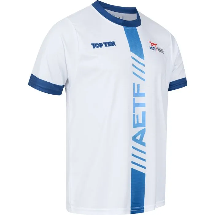 TOP TEN AETF Seon Superior t-shirt Taekwondo poliestere
