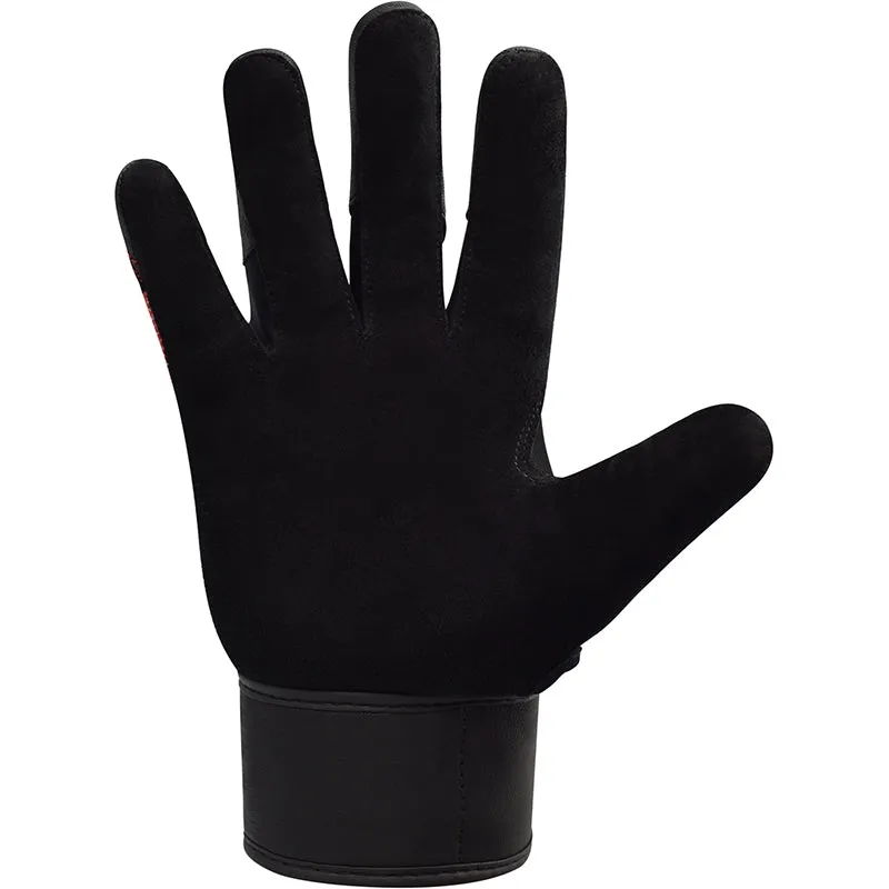 RDX F41 guanti palestra dita intere pelle sostegno polso