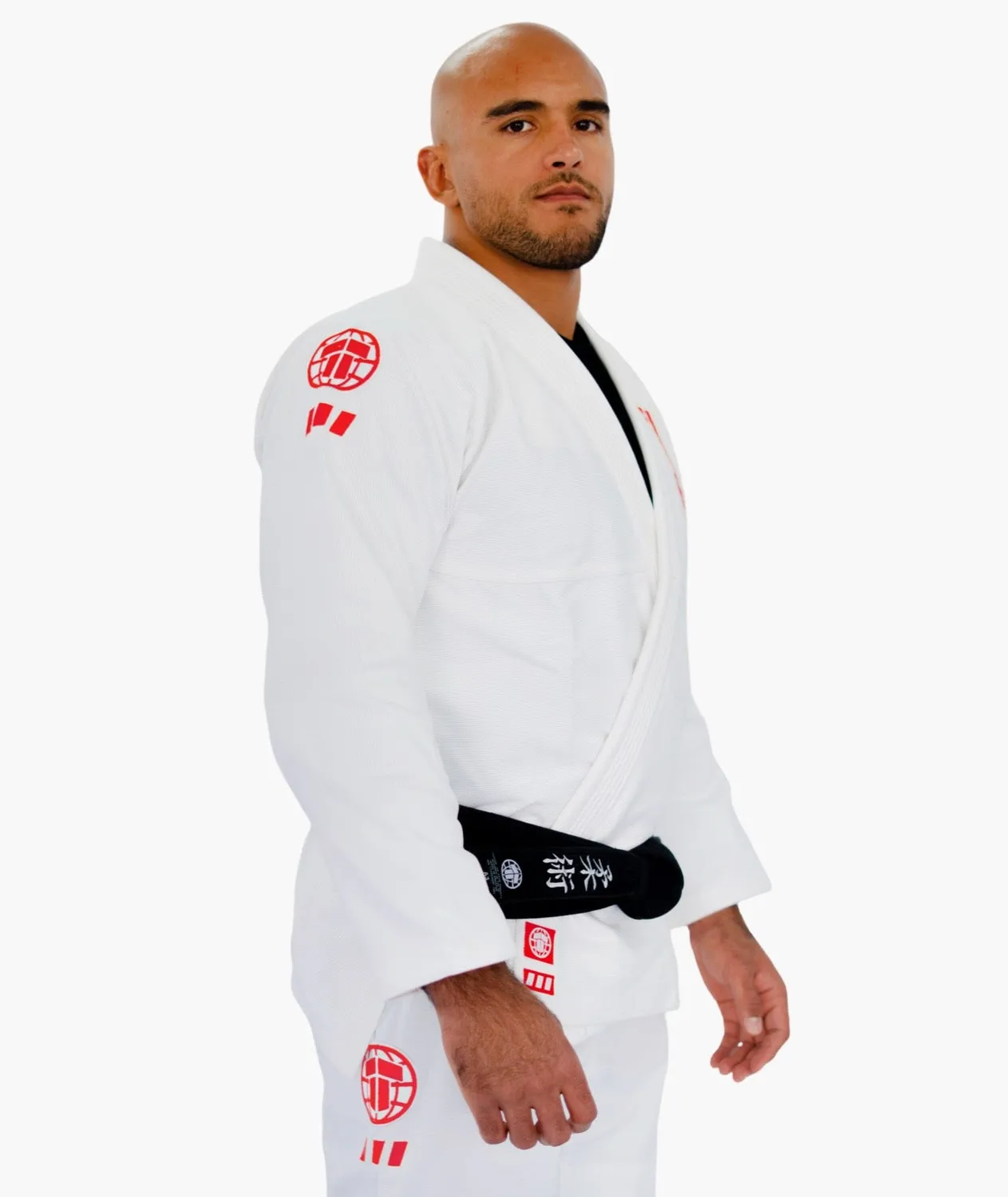 Tatami Pro Series kimono BJJ bianco wild rose leggero