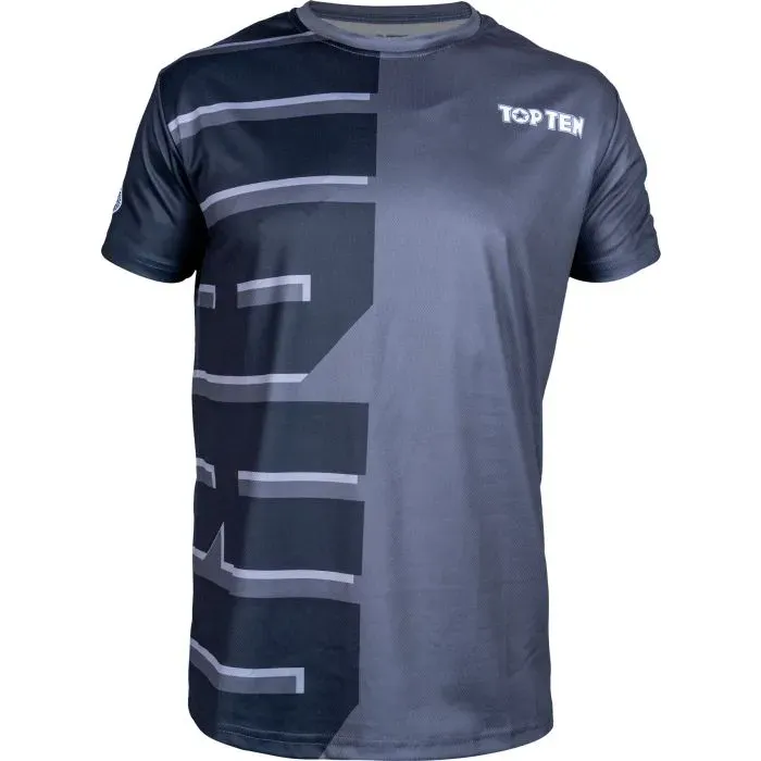 TOP TEN WAKO Pulse t-shirt kickboxing in poliestere