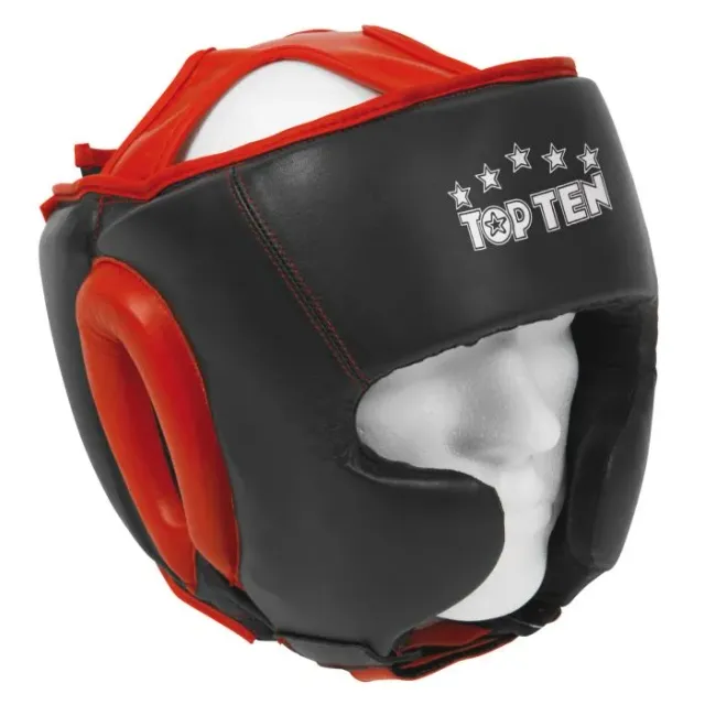 TOP TEN Avantgarde casco boxe sparring pelle vera