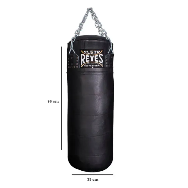 Cleto Reyes Grande sacco boxe pelle pieno 25-30 kg