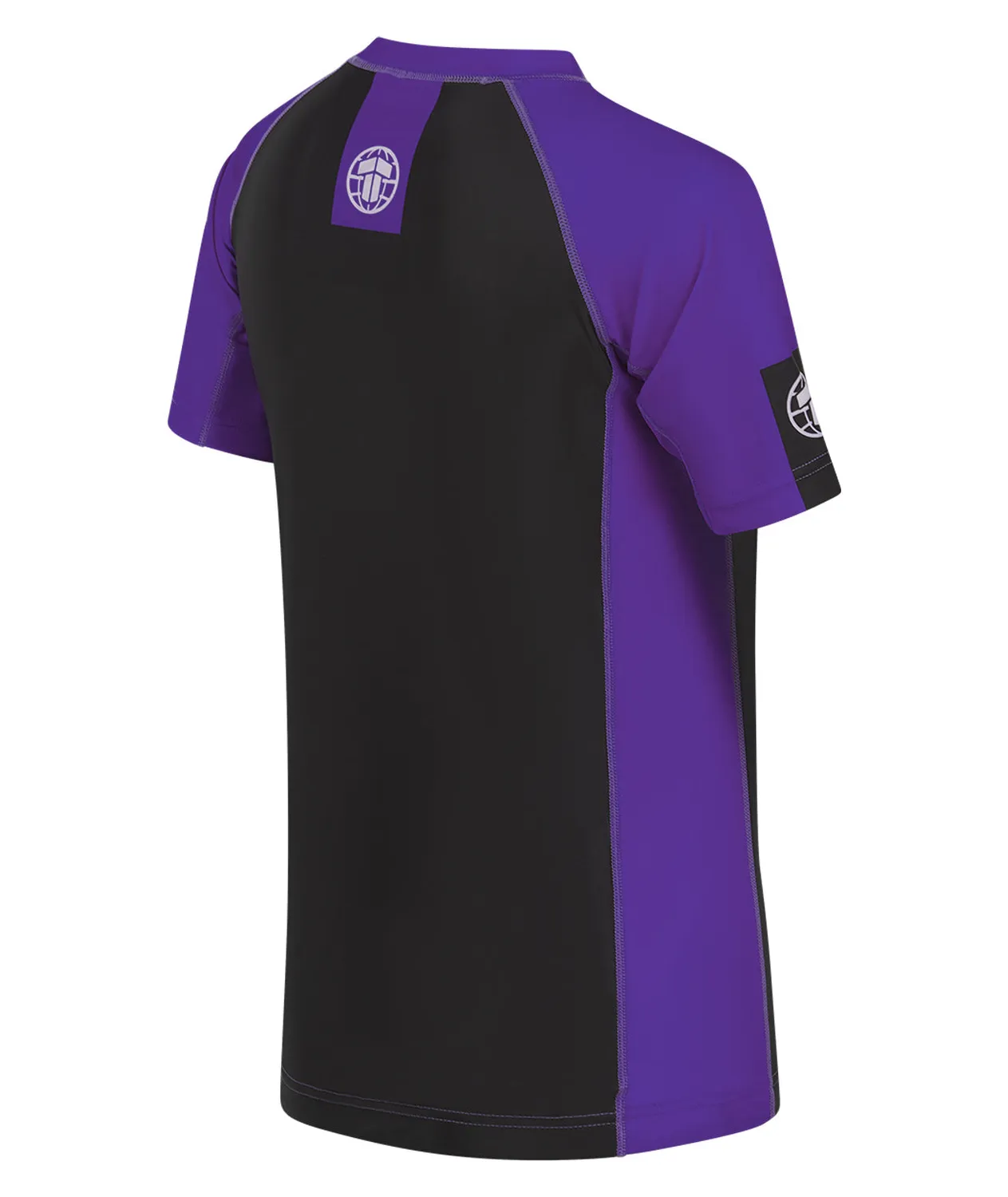 Tatami IBJJF Ranked rash guard donna viola manica corta